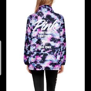 VS Pink tie dye jacket
